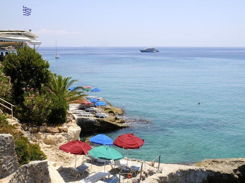 Panorama Hotel Agia Marina  ภายนอก รูปภาพ